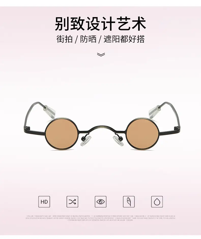 New Punk Style Polarized Sunglasses Women Men Black — feature 13