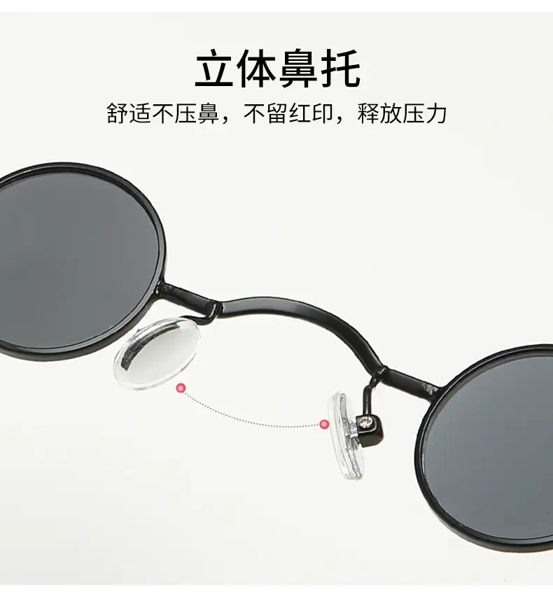 New Punk Style Polarized Sunglasses Women Men Black — feature 15