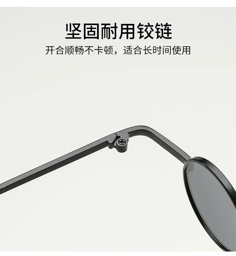 New Punk Style Polarized Sunglasses Women Men Black — feature 16