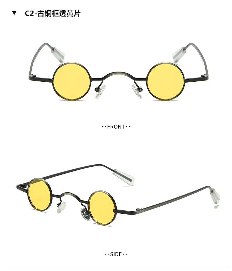 New Punk Style Polarized Sunglasses Women Men Black — feature 21