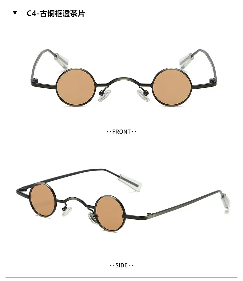 New Punk Style Polarized Sunglasses Women Men Black — feature 23