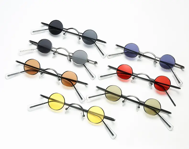 New Punk Style Polarized Sunglasses Women Men Black — feature 27