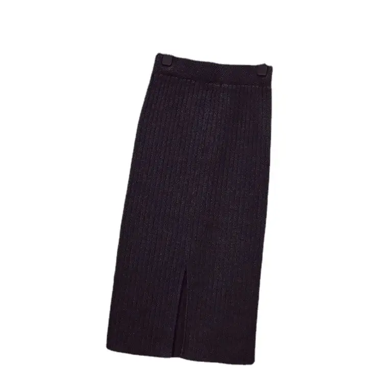 Women's Knit Pleated Skirt High Waist 2023 - Image 8