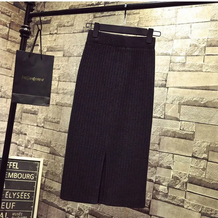 Women's Knit Pleated Skirt High Waist 2023 — feature 4