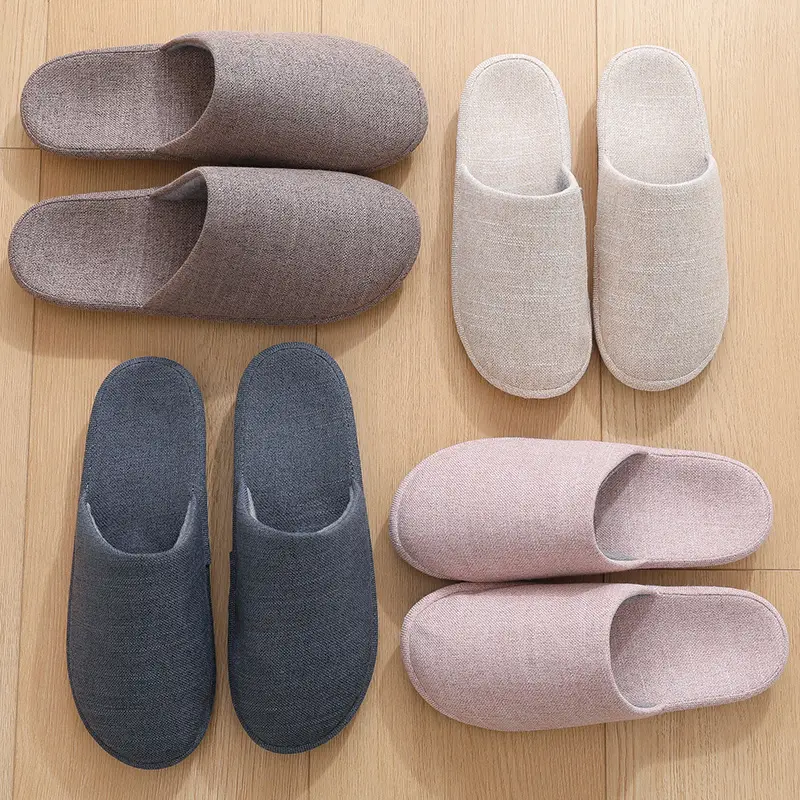 Autumn and Winter New Eva Slippers Baotou Women's Warm Lightweight Non-Slip Cotton Slippers High Heels Men's Furry Slippers
