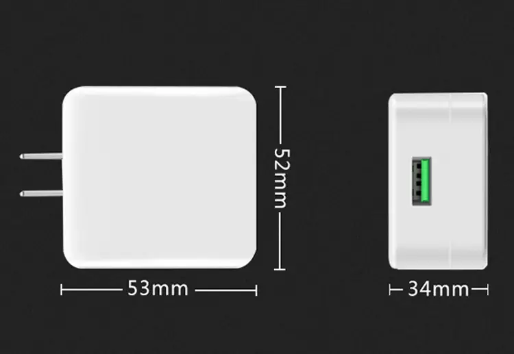 Vooc Flash Charging Mini Adapter 5V4A USB — feature 6