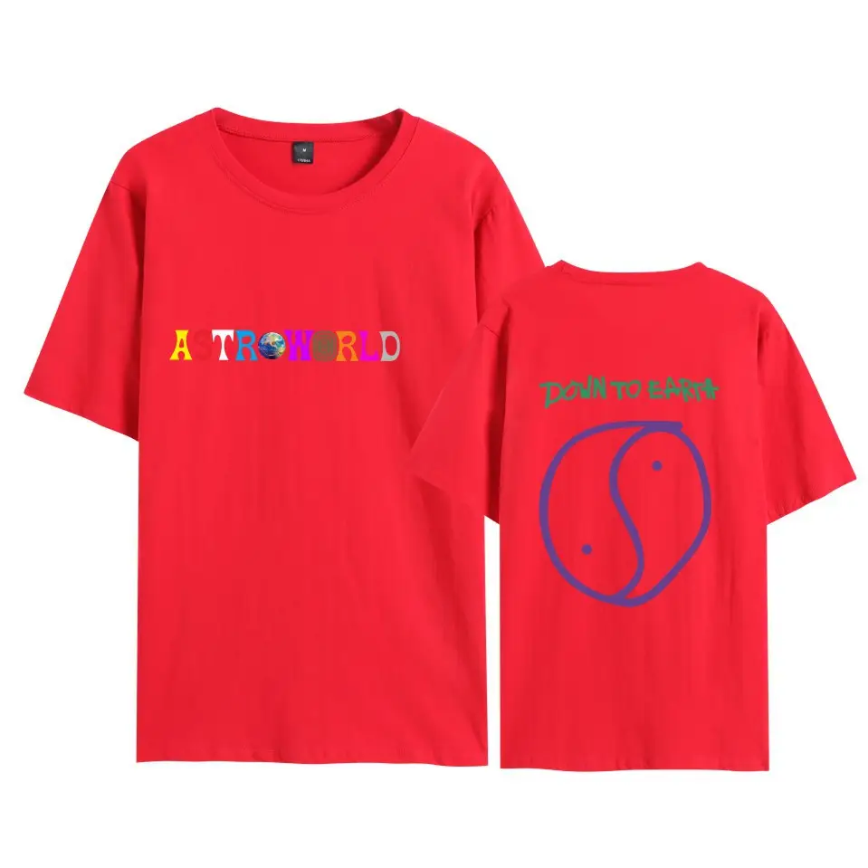 Men Women AST&World T-Shirt Set Grey Loose Short Sleeve - Image 14