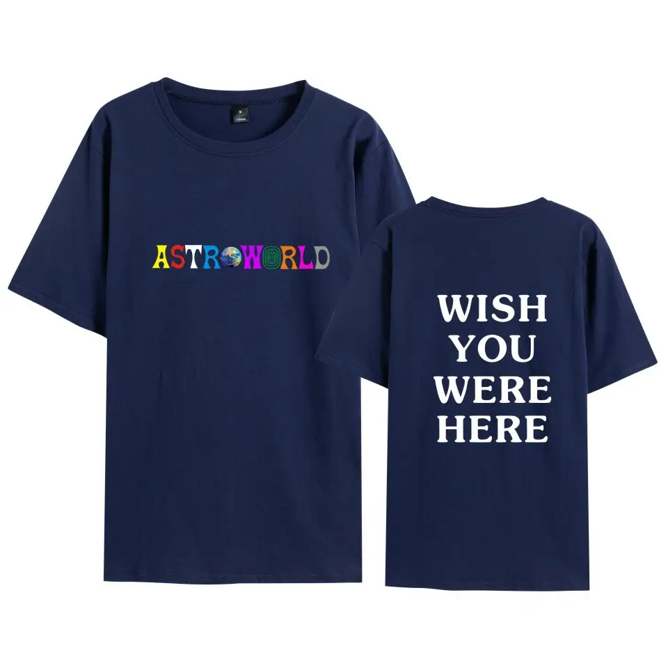 Men Red T-Shirt AST World Greetings Print
