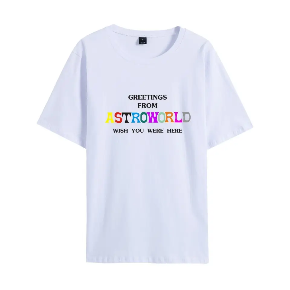 Men Red T-Shirt AST World Greetings Print