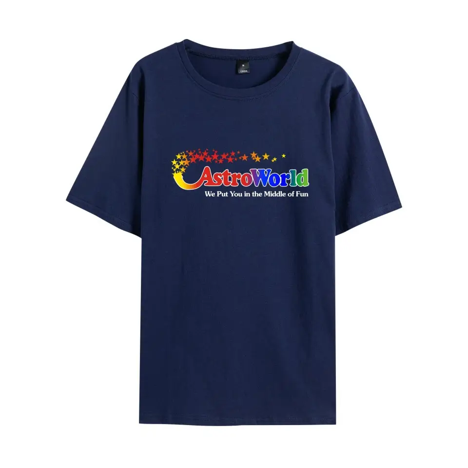 Men Red T-Shirt AST World Greetings Print