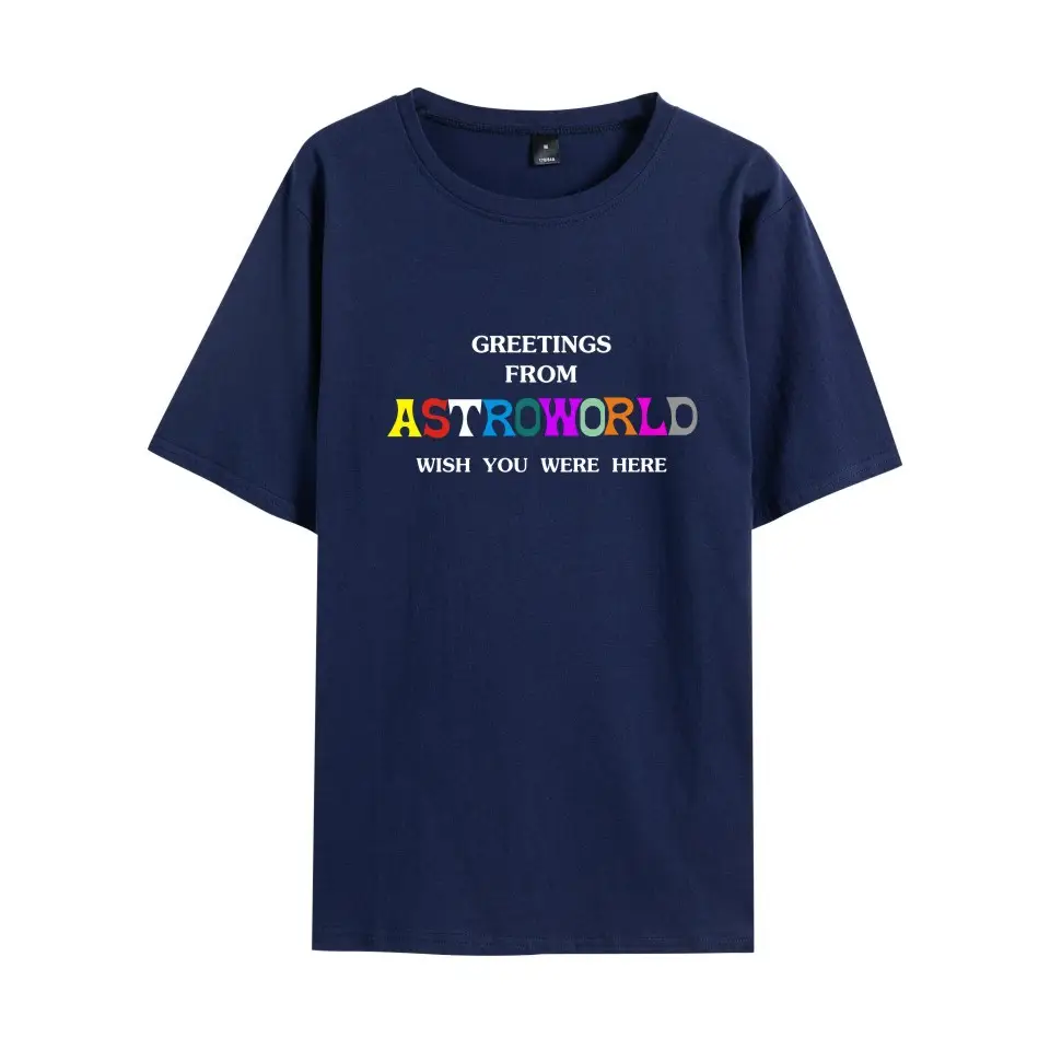 Men Red T-Shirt AST World Greetings Print
