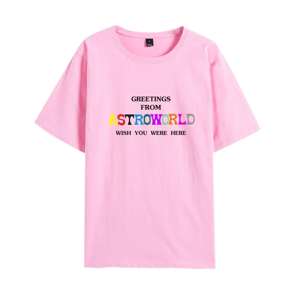 Men Red T-Shirt AST World Greetings Print