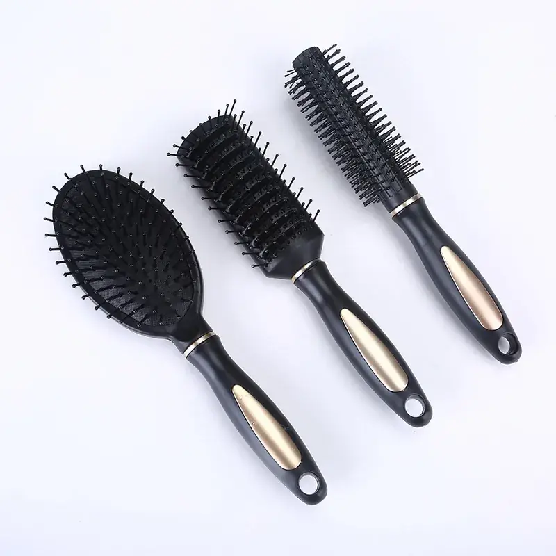 Anti-static Hair Brush with Inner Buckle Styling Rolling Comb