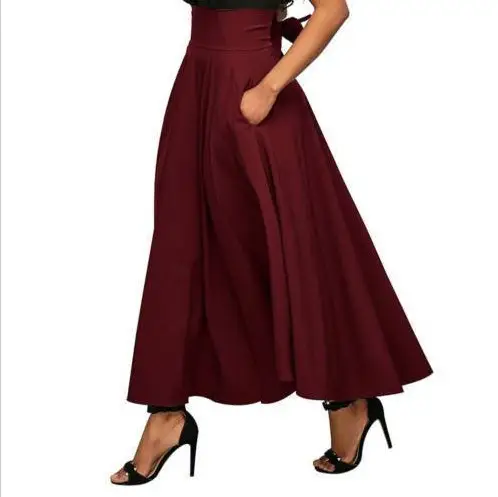 2026 Flared Skirt Set for Women Multi-Color Elegant High Heel - Image 2