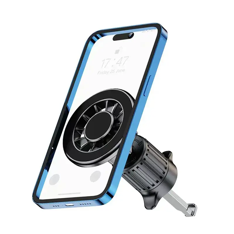 Magnetic Car Phone Holder Strong Magnetic Silver
