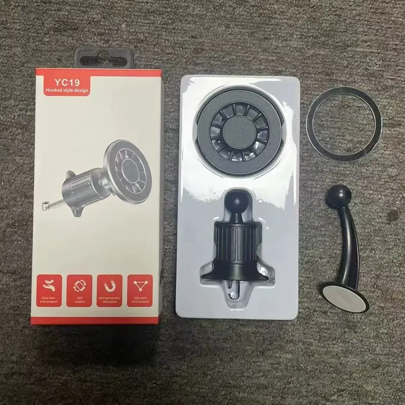 Magnetic Car Phone Holder Strong Magnetic Silver — feature 19