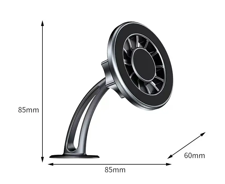 Magnetic Car Phone Holder Strong Magnetic Silver — feature 21