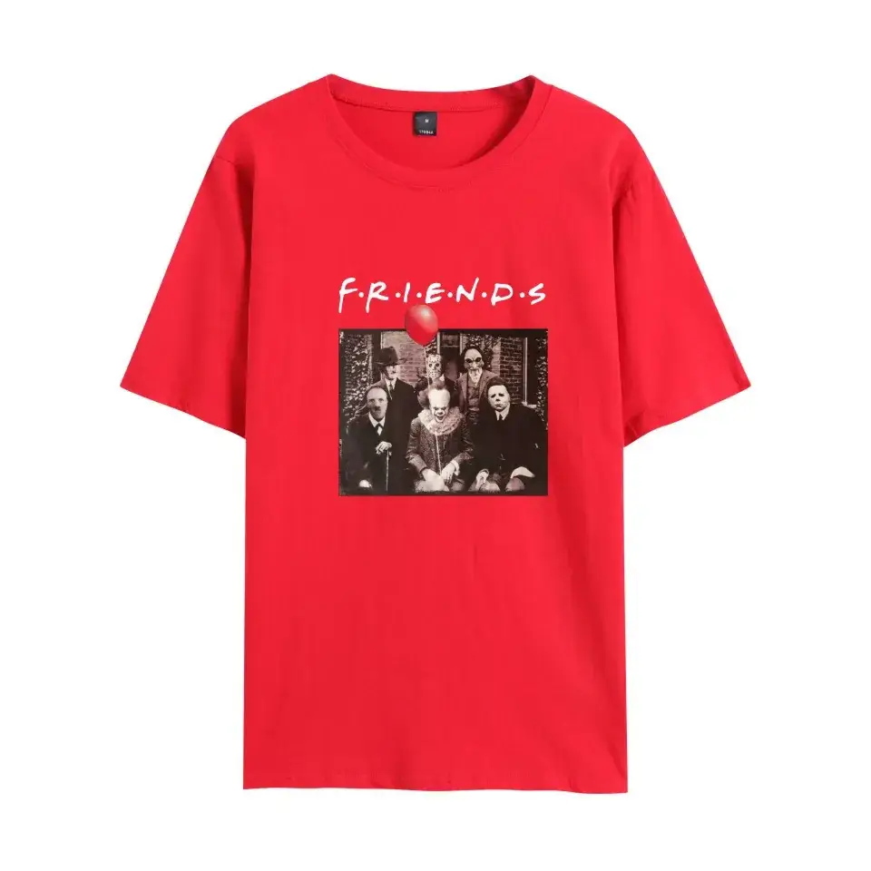 Yellow Printed T-Shirt Friends Band Design - Image 12