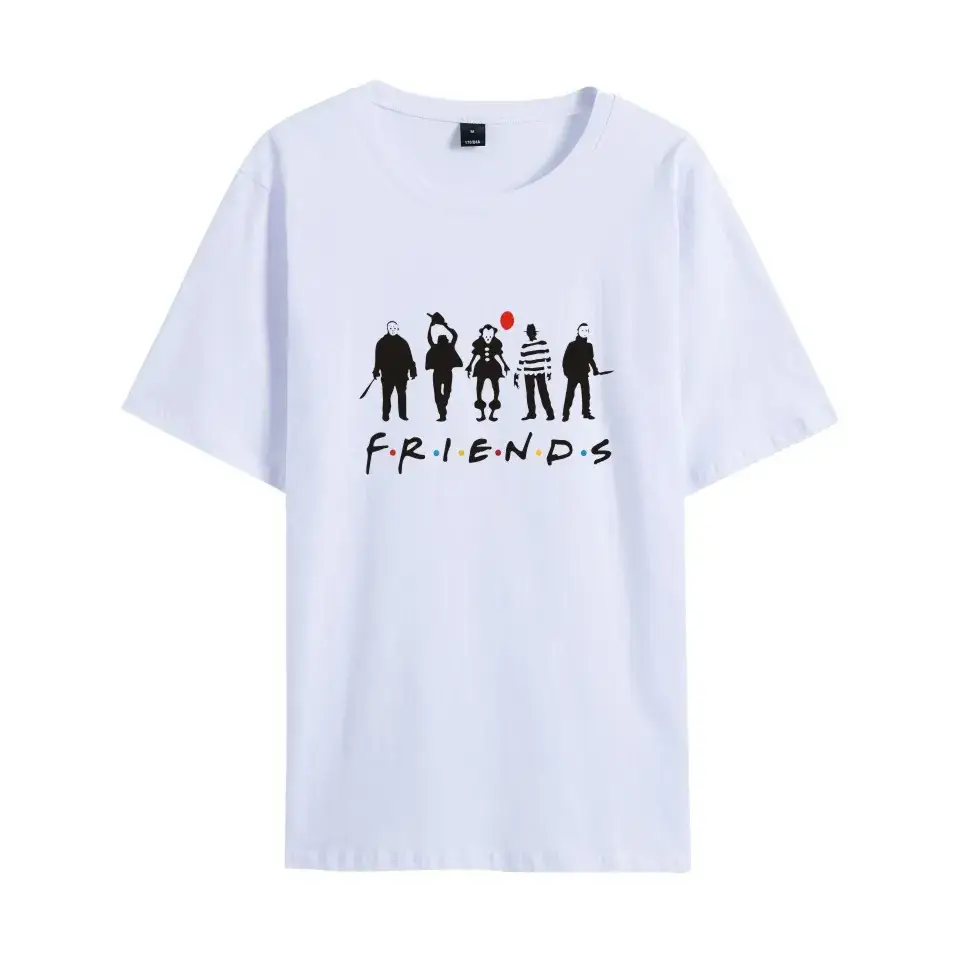 Yellow Printed T-Shirt Friends Band Design - Image 15