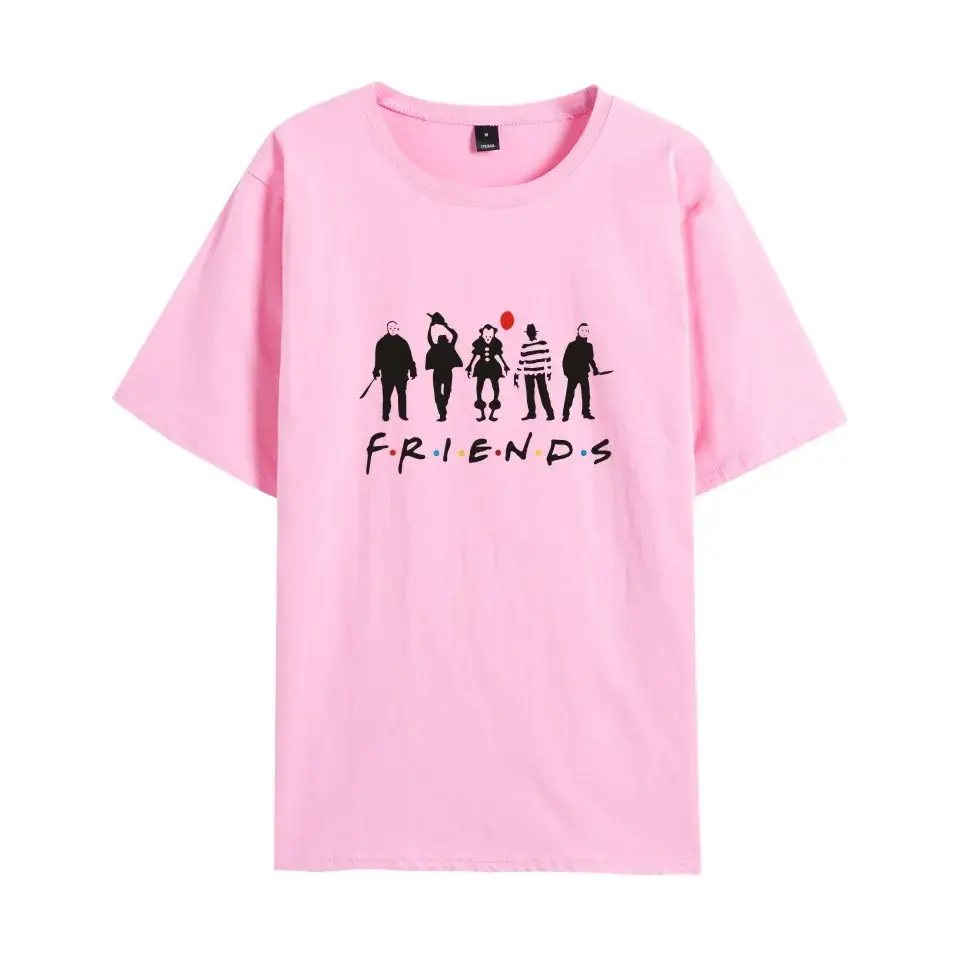 Yellow Printed T-Shirt Friends Band Design - Image 18