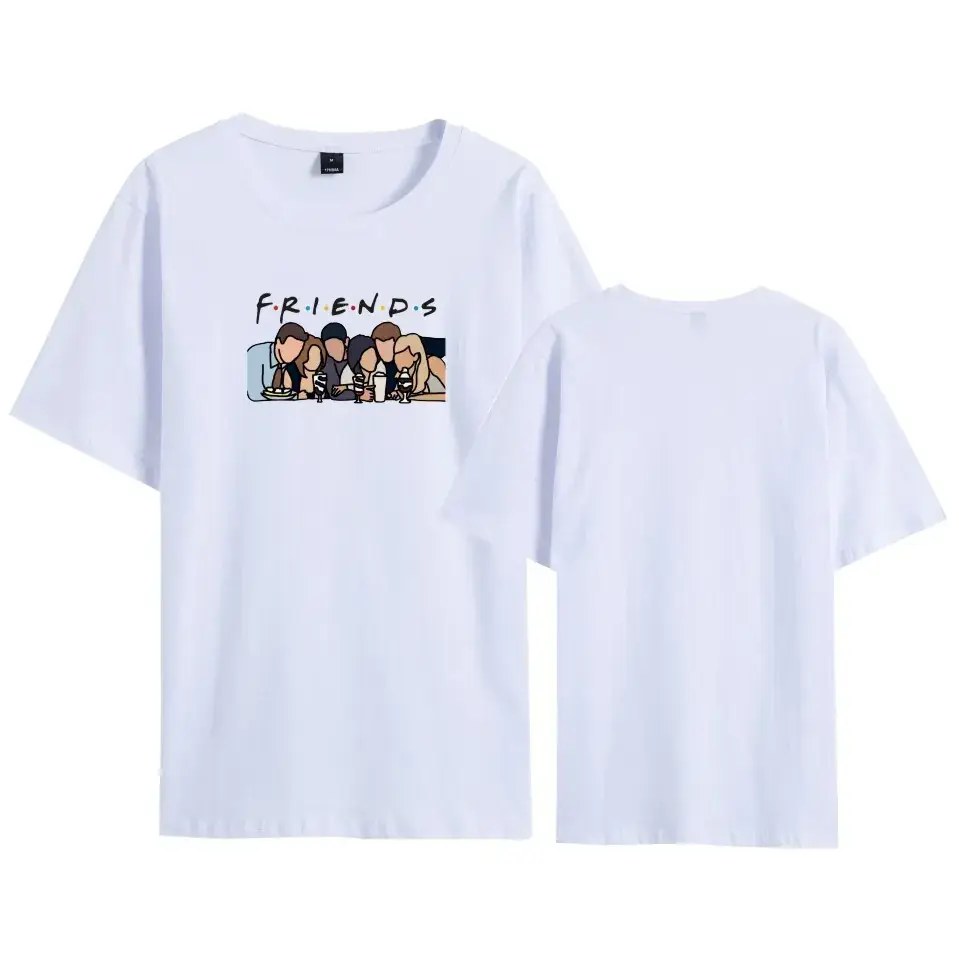Yellow Printed T-Shirt Friends Band Design - Image 29