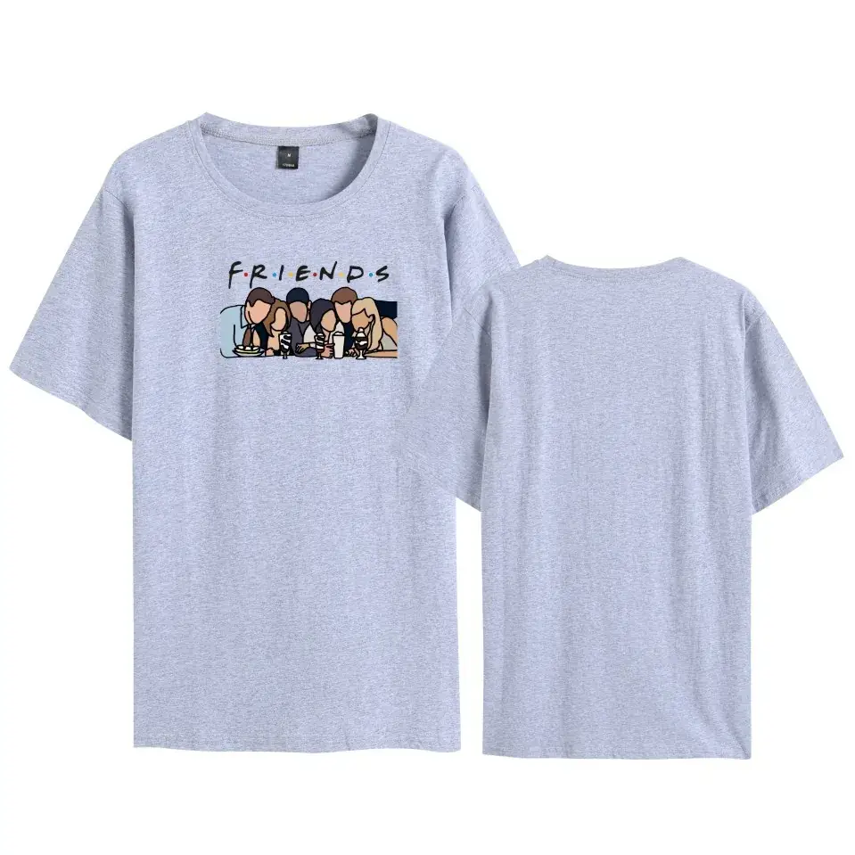 Yellow Printed T-Shirt Friends Band Design - Image 30