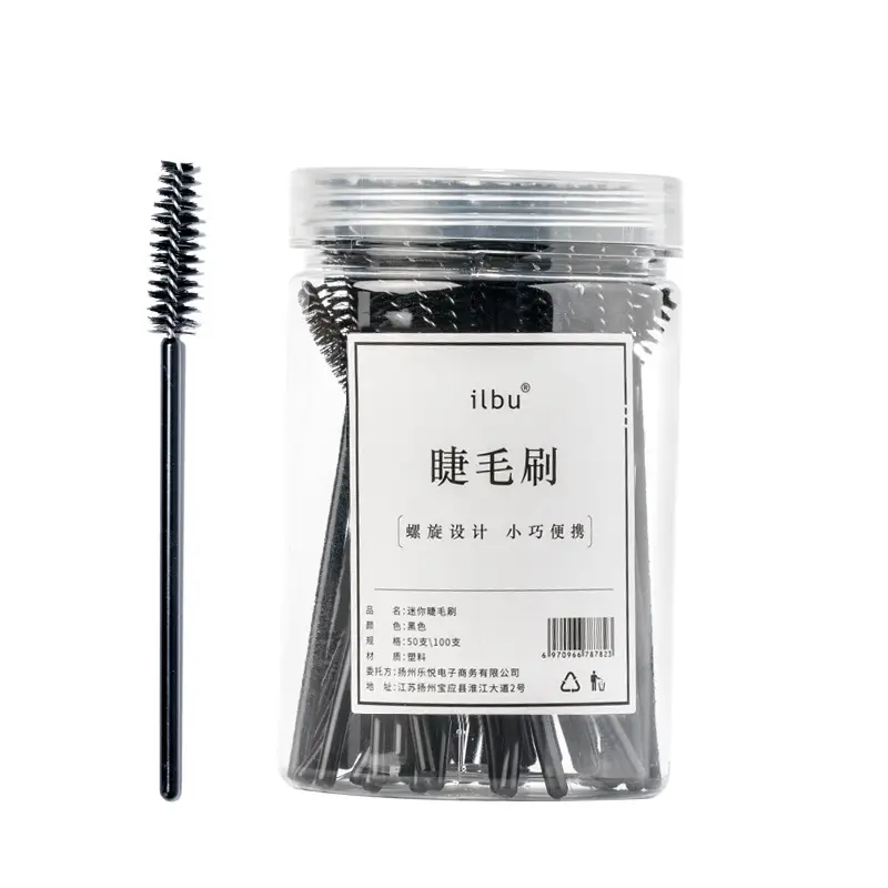 100 Pcs Crystal Eyelash Curl Brushes Set - Image 11