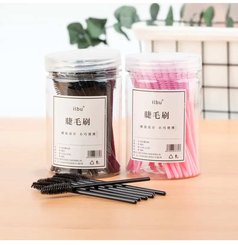 100 Pcs Crystal Eyelash Curl Brushes Set — feature 10