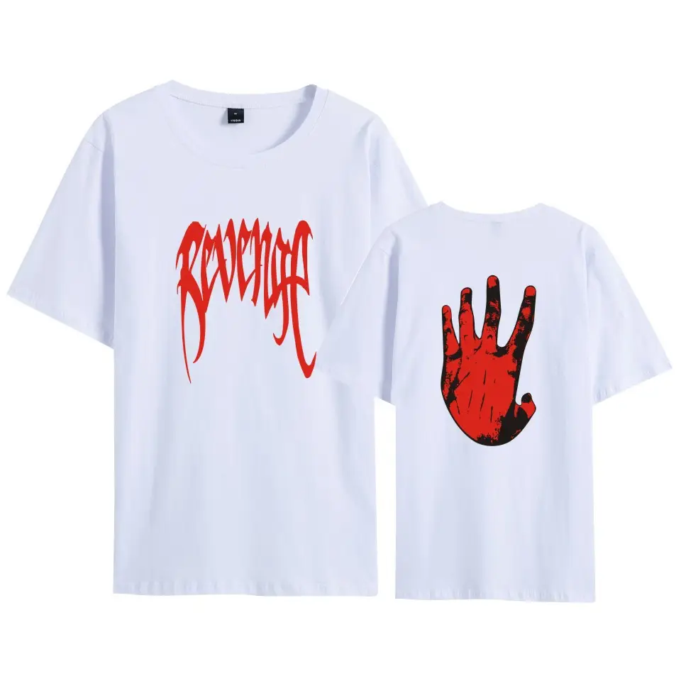 Red Graphic T-Shirt Set for Men Women 2019