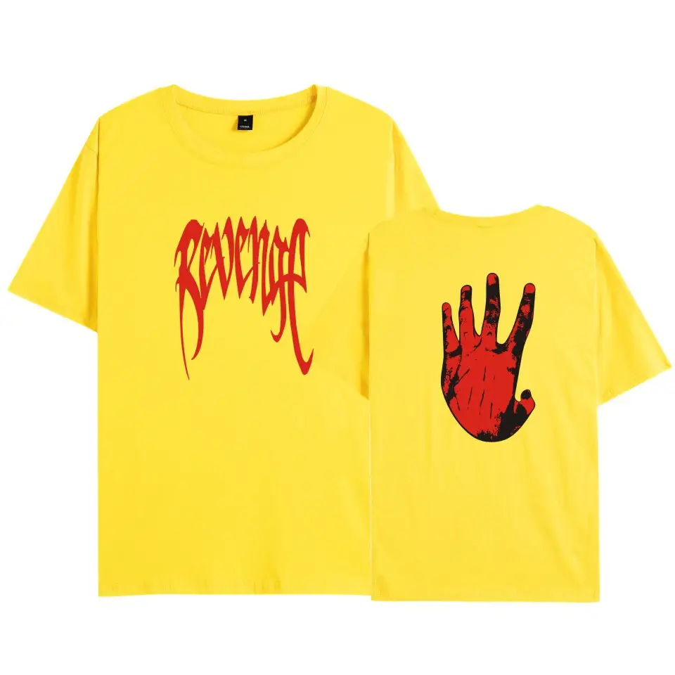 Red Graphic T-Shirt Set for Men Women 2019