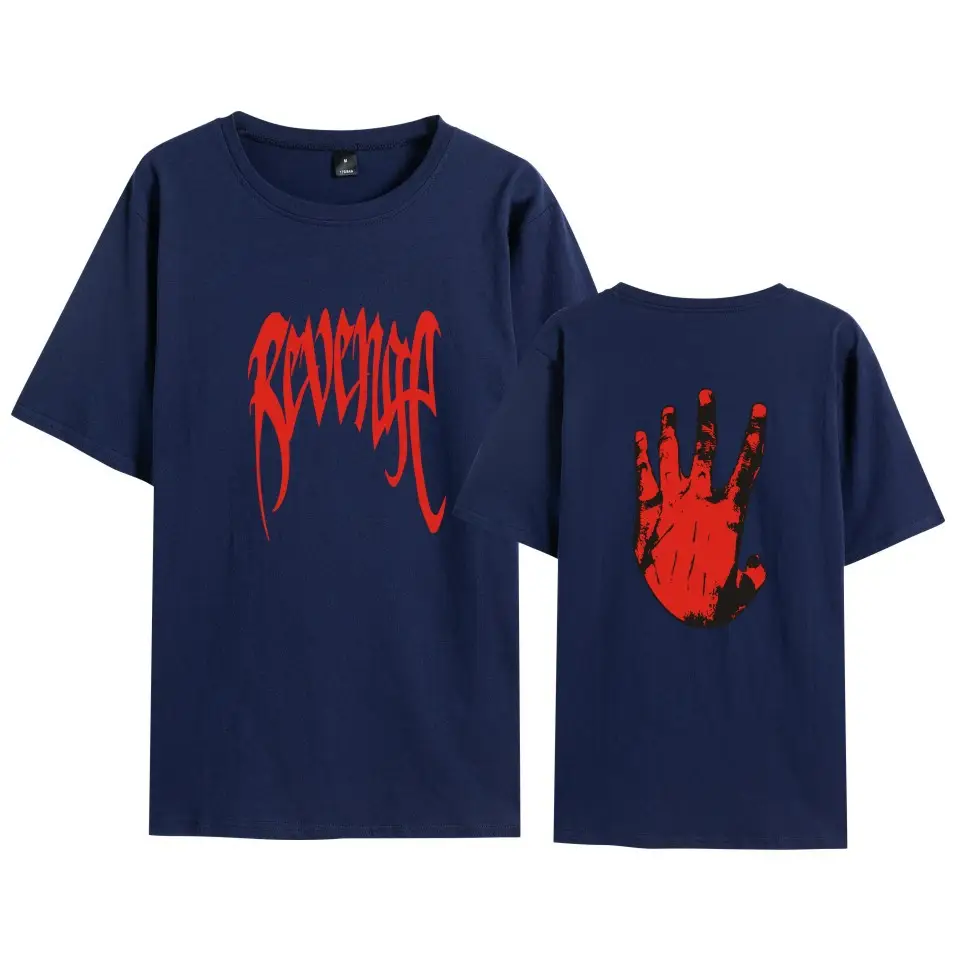Red Graphic T-Shirt Set for Men Women 2019