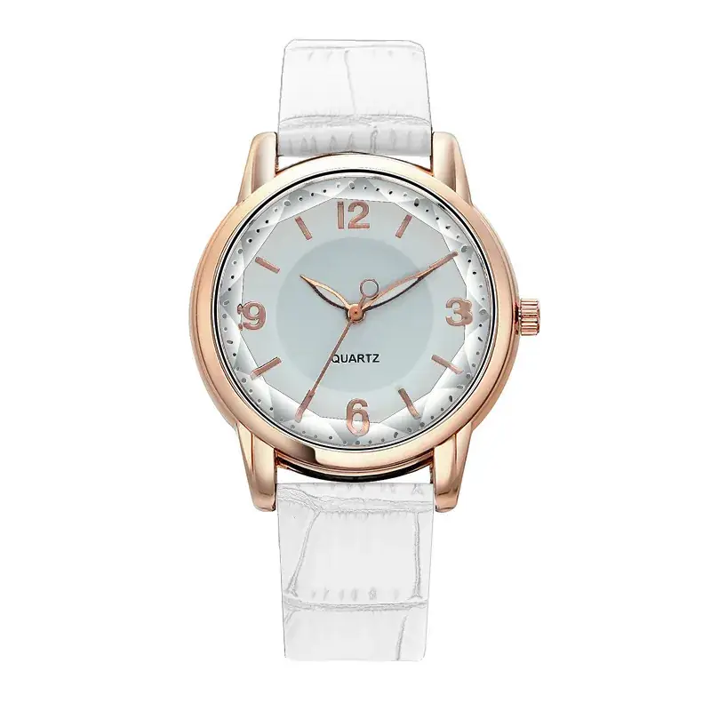Rose Gold Quartz Women's Watch with Light Gray Dial - Image 10