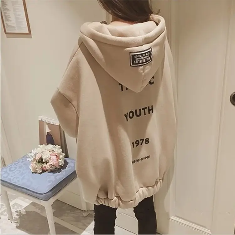 2021 Women Hooded Hoodie Youth 1978 Print Large - Image 5