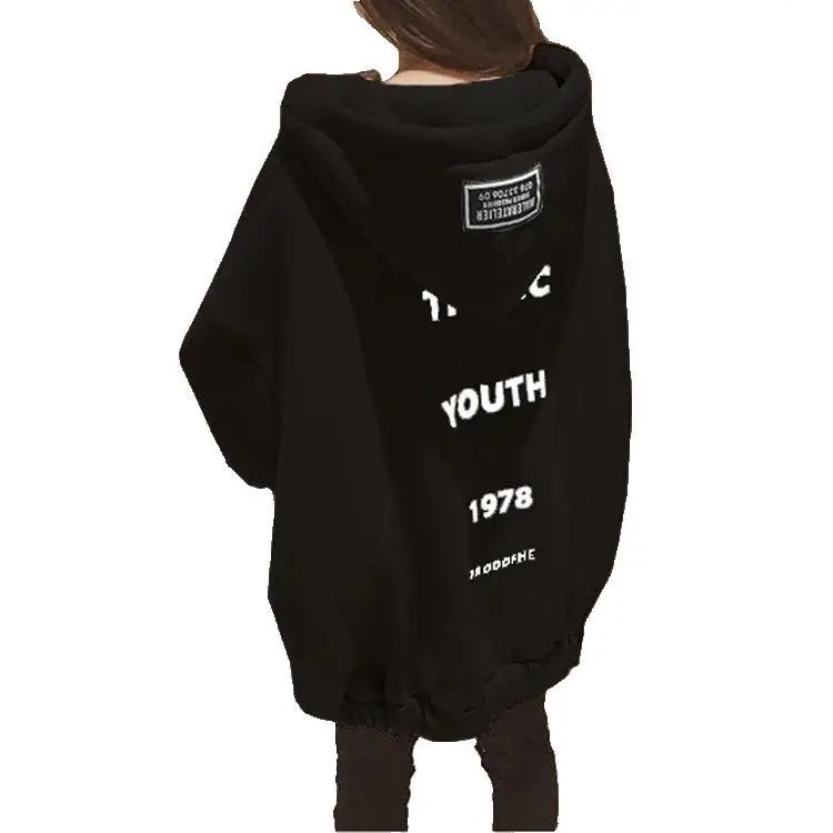 2021 Women Hooded Hoodie Youth 1978 Print Large - Image 8