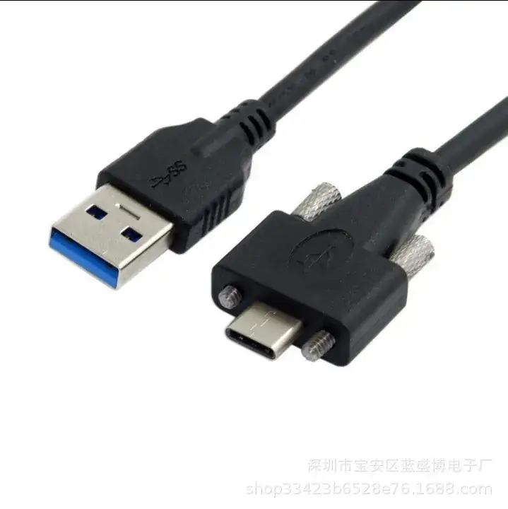 USB3.0 Male Screw Data Line Type-C - Image 12