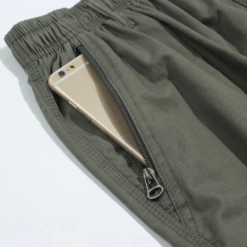 Men's High Waist Cotton Cargo Shorts Medium to XL
