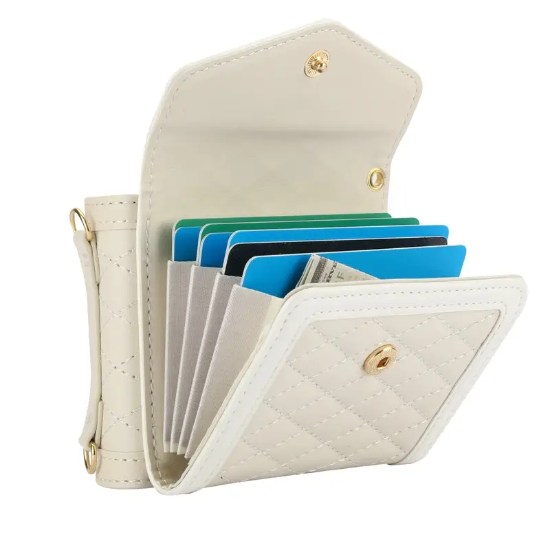 Samsung Z Flip76443 Protective Leather Case with Stickers
