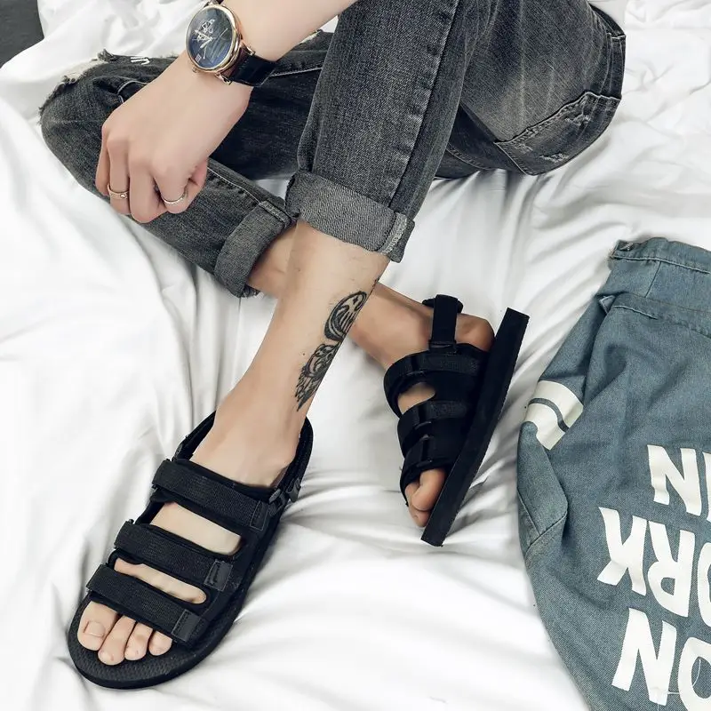 Cross-border New Korean-style Vietnamese Sandals Couple Casual Fashionable Lightweight Internet-famous Beach Slippers for Summer Outdoor Wear - Image 3