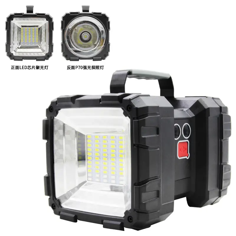 Cross-border P70 LED Camping Light Super Bright Outdoor Work Flashlight - Image 2