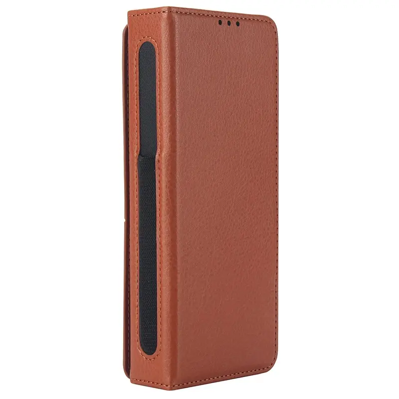 Samsung Z Fold7 Leather Multi-Function Case with Pen Slot