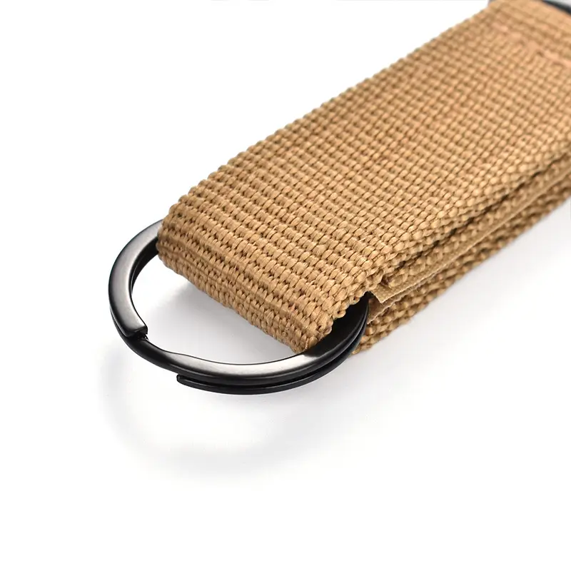 Black Tactical Carabiner Hook for Keychain & Belt