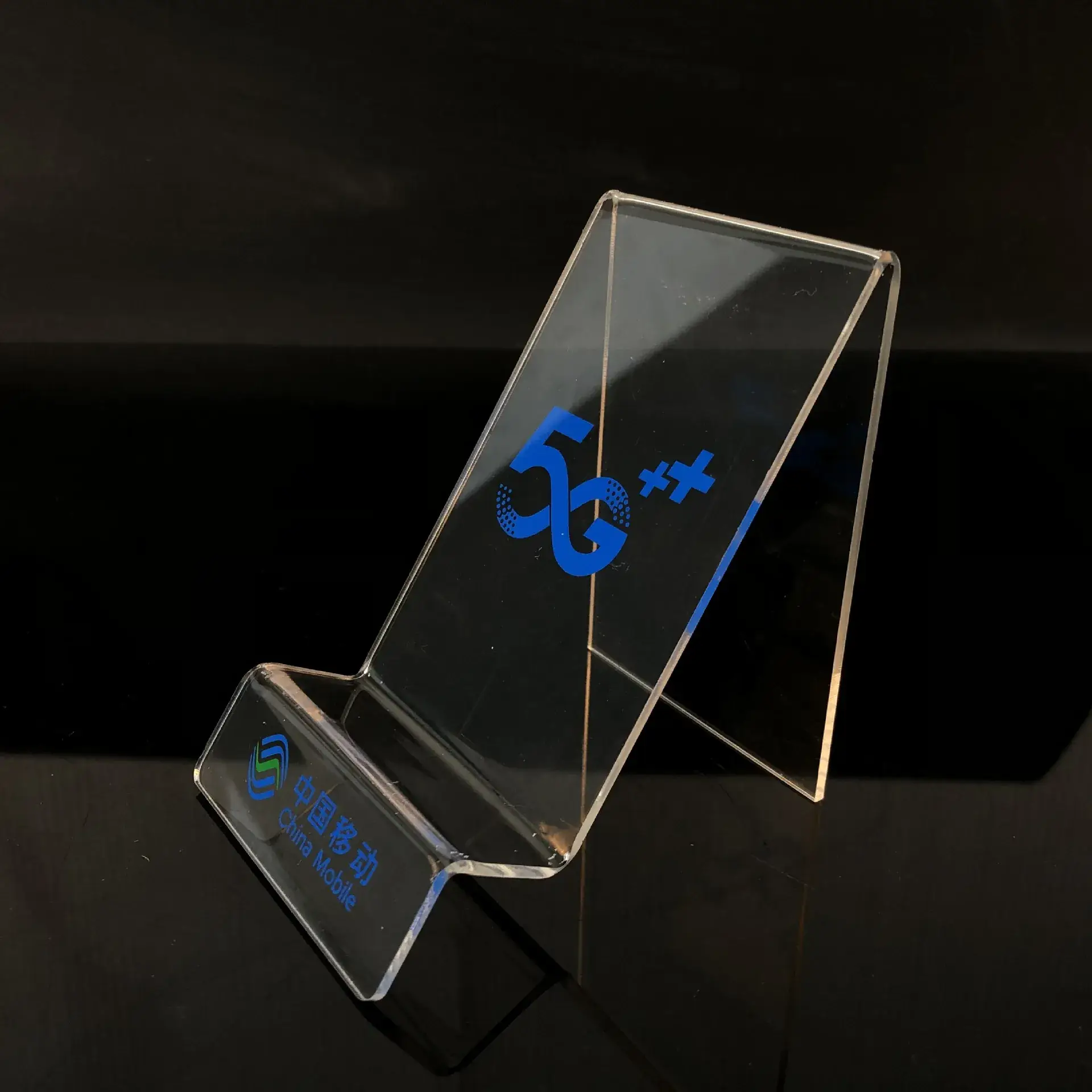 Transparent Acrylic Mobile Phone Stand 5G Compatible - Image 2