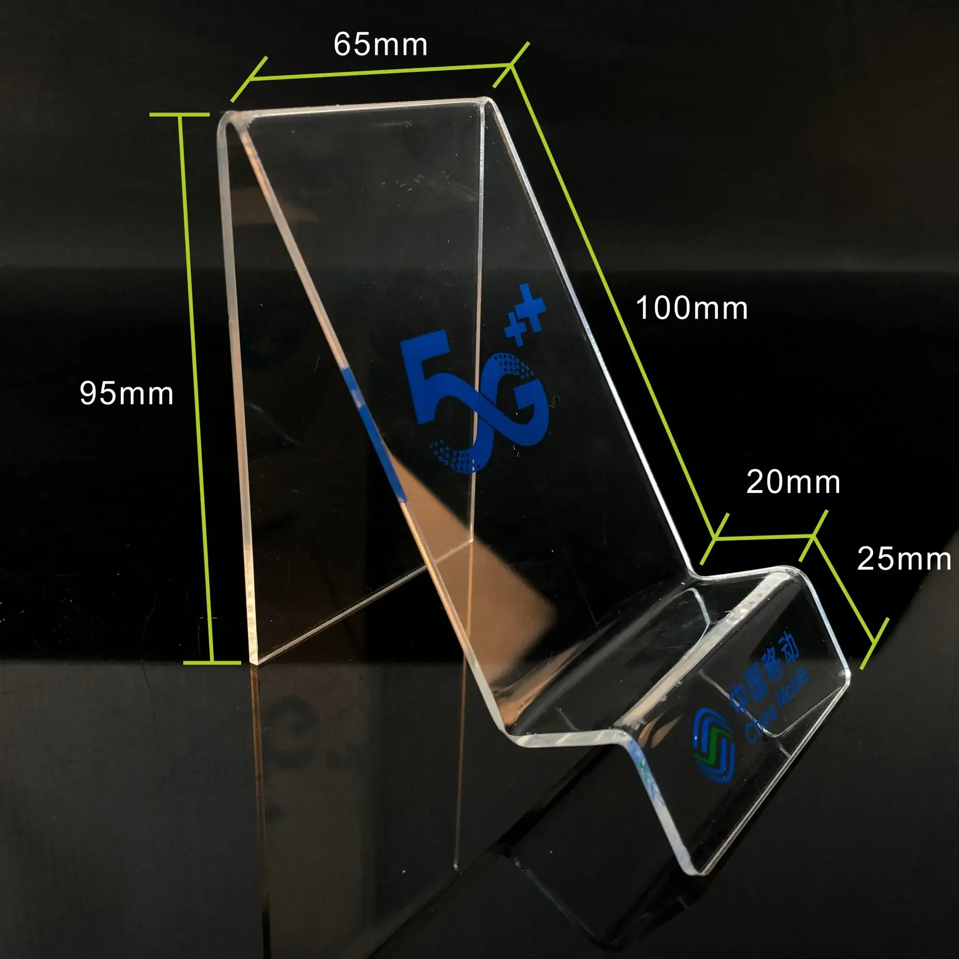 Transparent Acrylic Mobile Phone Stand 5G Compatible - Image 5