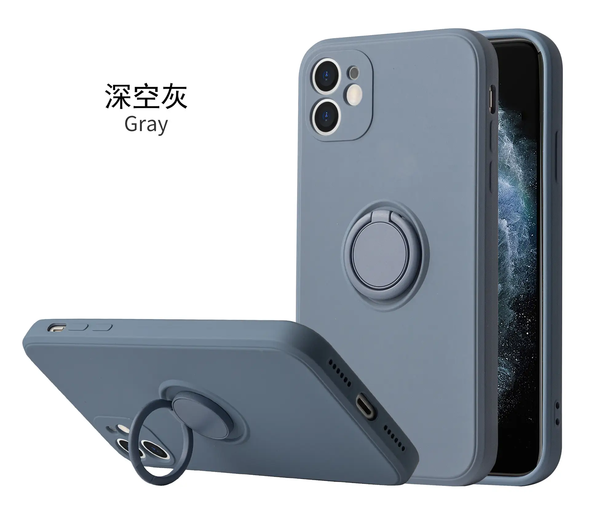 Apple iPhone 16 Pro Max Liquid Silicone Anti-drop Case - Image 3