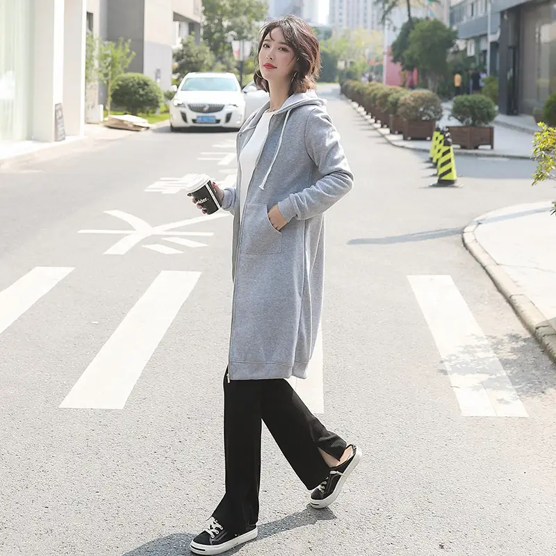 Japanese Rib Split Leggings Casual Summer Loose Trousers - Image 14