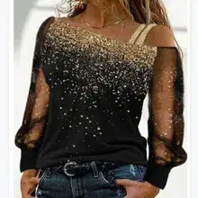 Women's Black V Neck Strap Top T-Shirt 2024 — feature 13