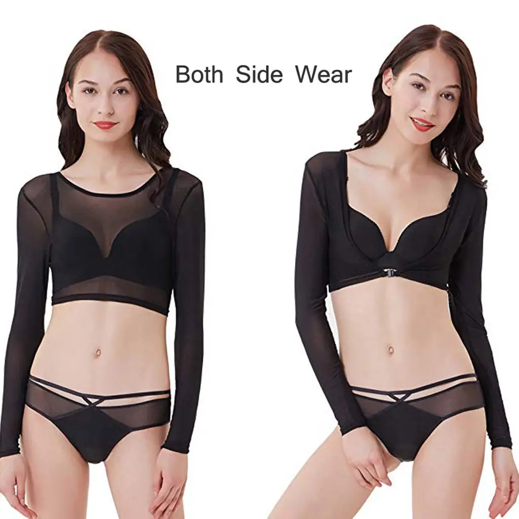 2021 Lace Long Sleeve V-Neck Top - Image 5