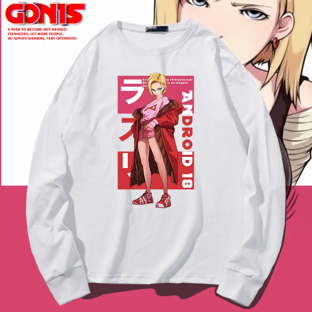 Men's Red Dragon Ball Long Sleeve Sweatshirt
