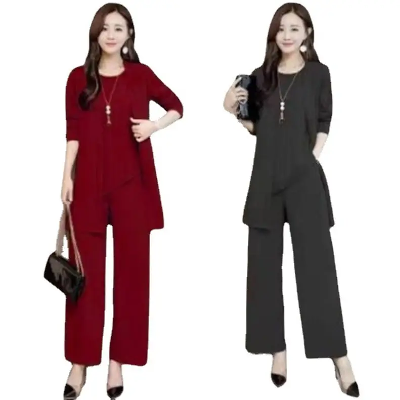 Women's 2-Piece Red Slimming Suit Set