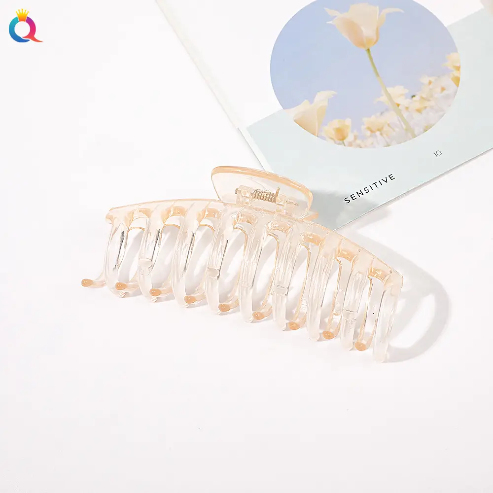 Qiyue Amazon Cross-Border Hair Clips Large Updo Back Clip Wholesale - Image 11
